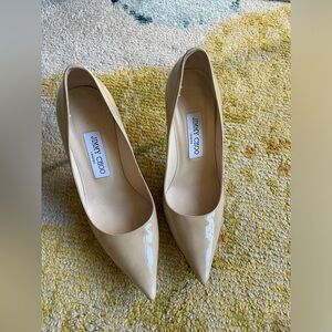 Beige Jimmy Choo heels